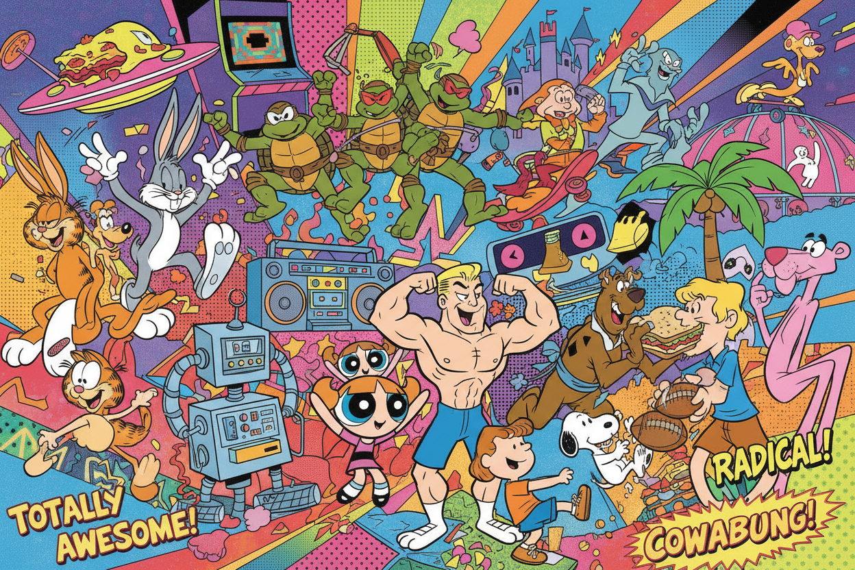 80s and 90s Cartoon Characters